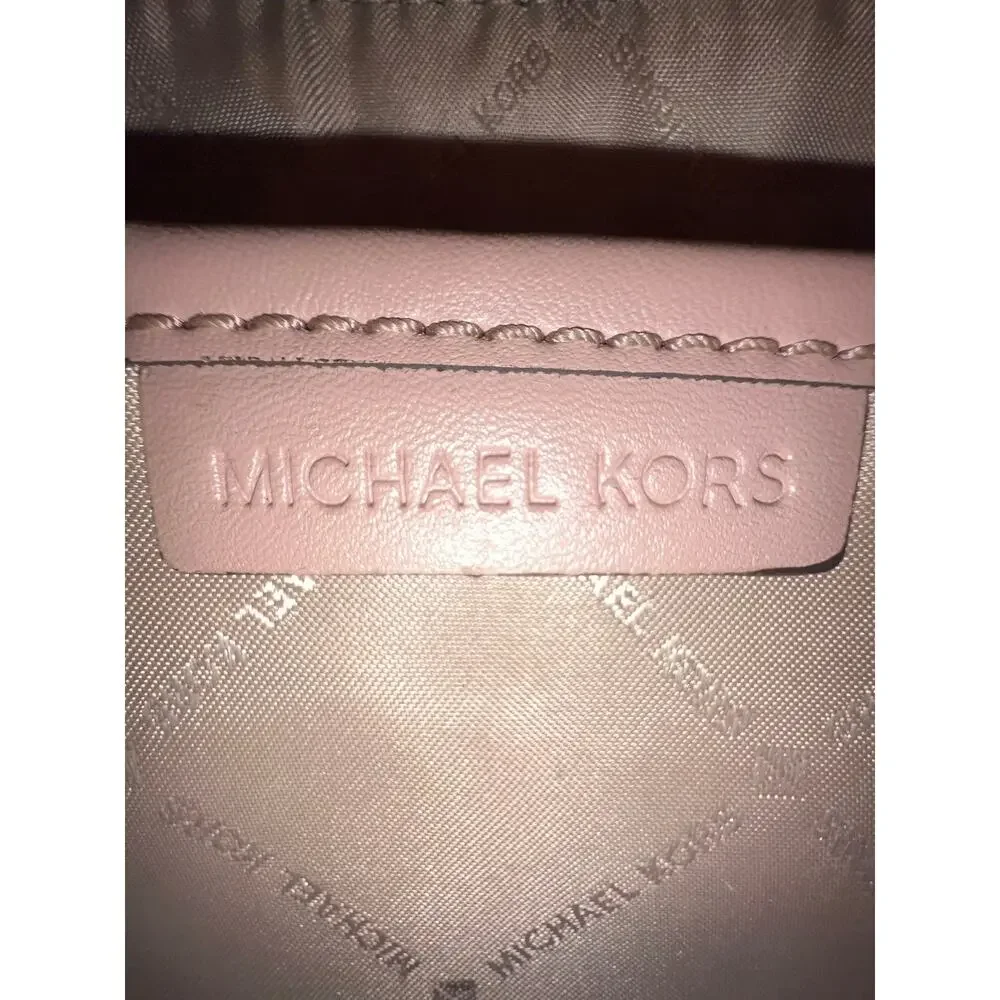 Sale !! Michael Kors Pink and Cream Crossbody Bag